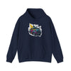 Retro Car Hoodie – Vintage Graphic Sweatshirt for Car Lovers