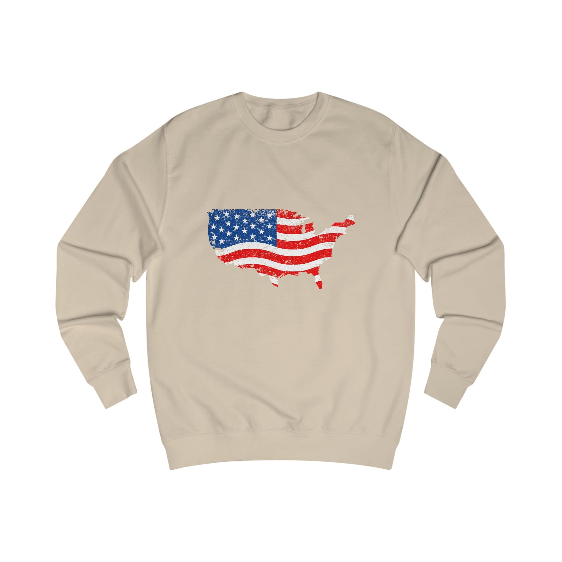 American Flag graphic sweatshirt – perfect as a gift for veterans and patriots