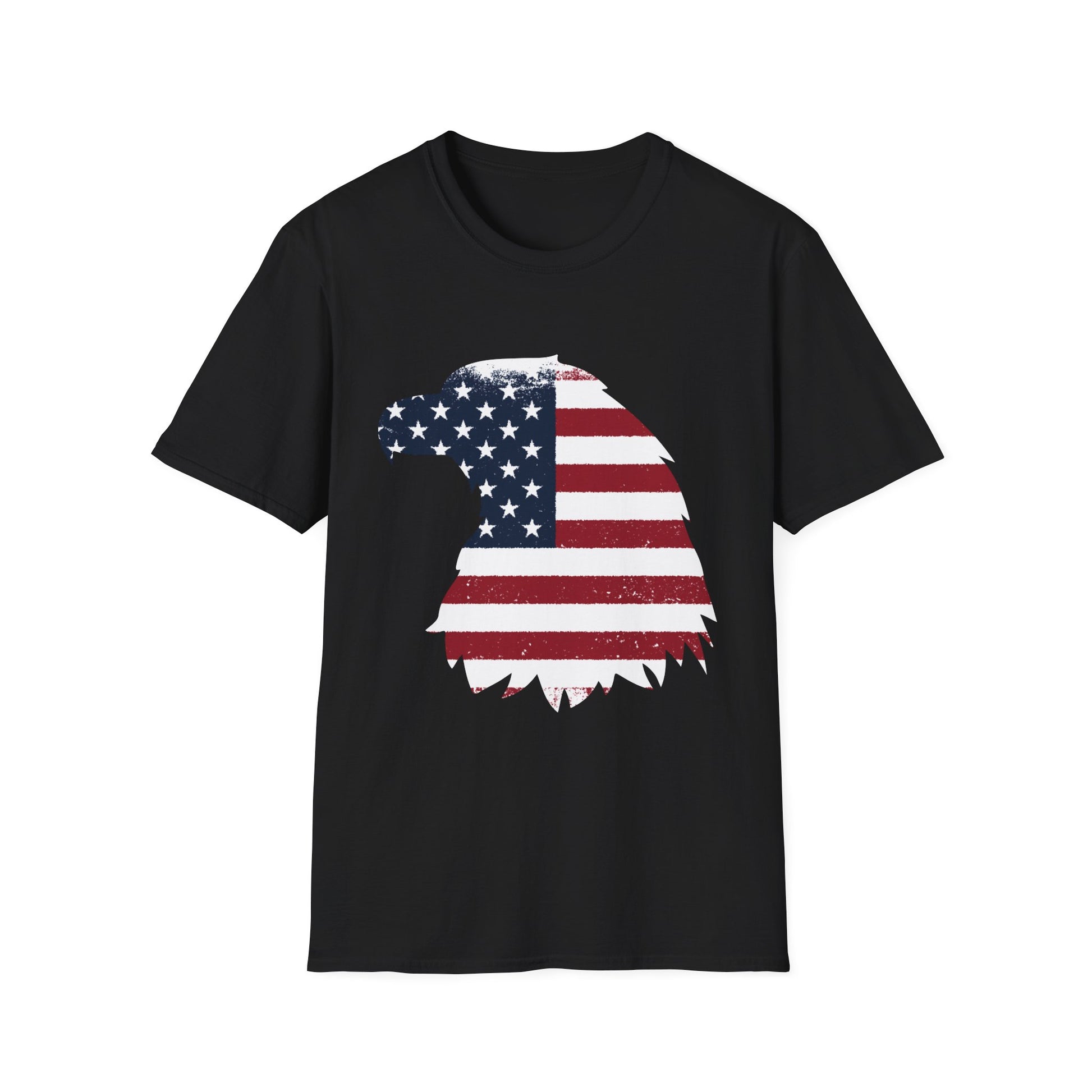 American Flag graphic tee with soft unisex fit – ideal for July Fourth