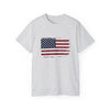 American Flag graphic tee – unisex fit perfect for summer celebrations