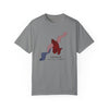 American Flag graphic tee for Veterans Day – soft cotton comfort