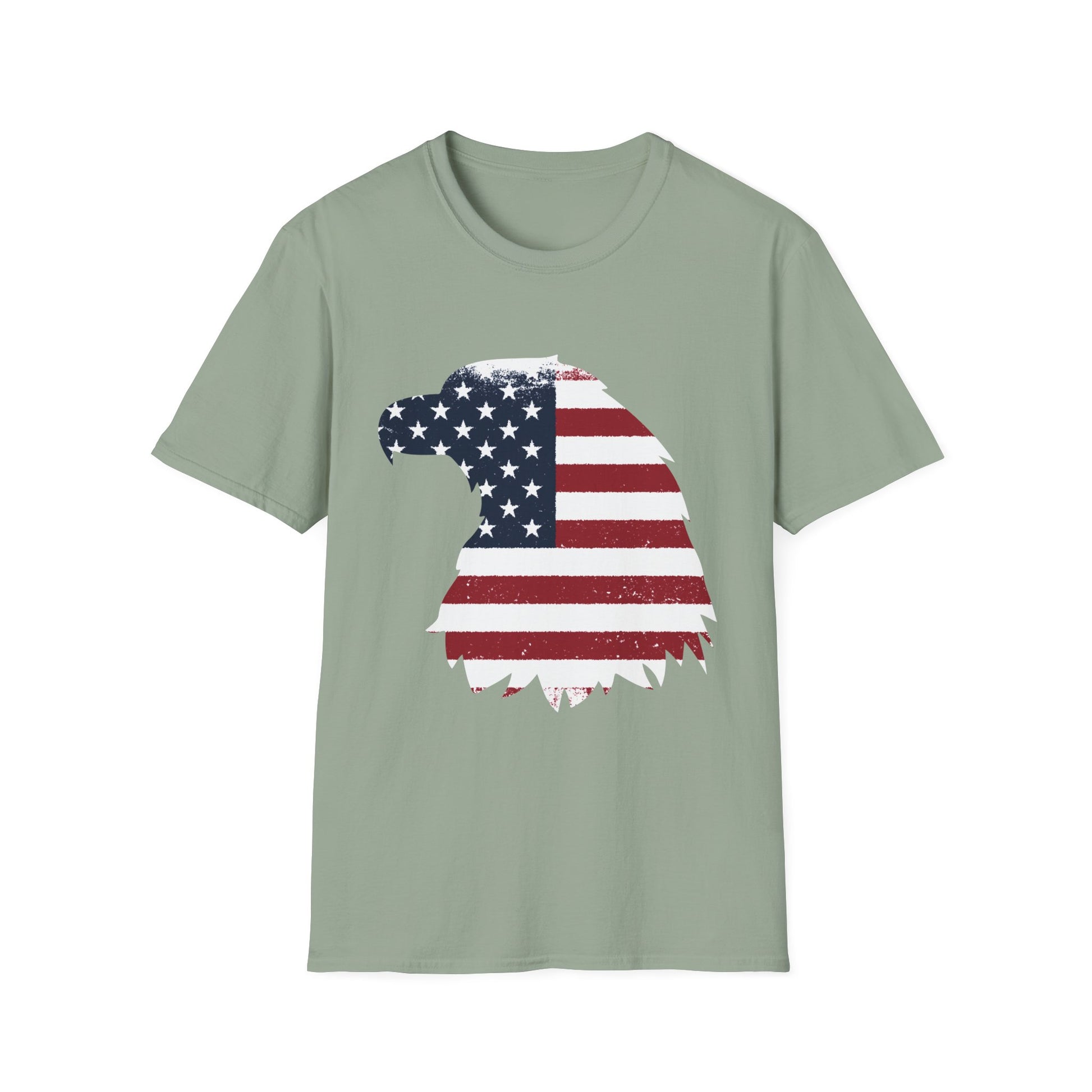 American flag shirt with casual USA style and comfort fit