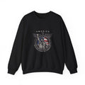 American Flag sweatshirt with patriotic graphic and Statue of Liberty design