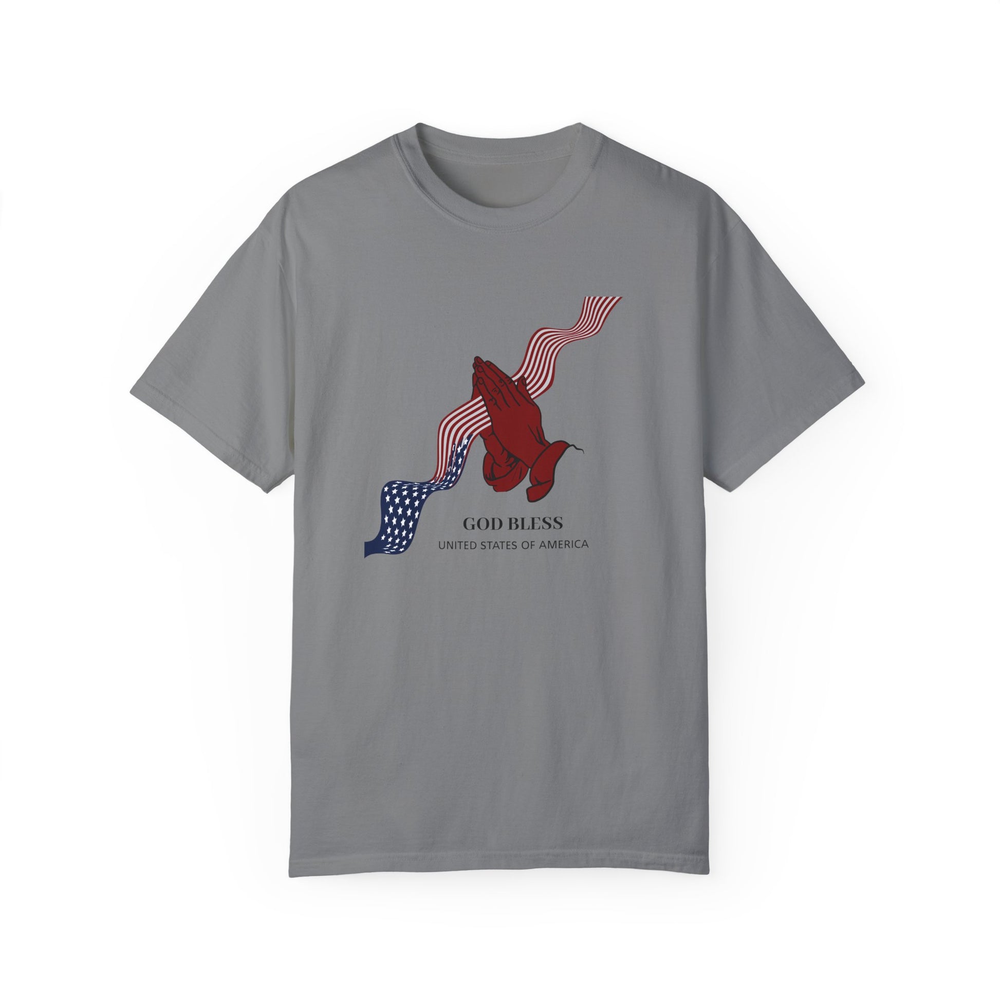 Unisex American Flag tee shirts – relaxed fit for everyday patriotic style