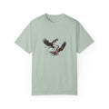 American VS Canada shirt – vintage battle design featuring national birds