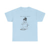 Artistic baker shirt with hand-drawn graphic – unisex and creative