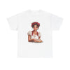 Front view of vintage bakery baking shirt – soft cotton foodie tee