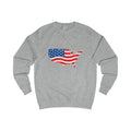 American Eagle graphic sweatshirt – layered patriotic look