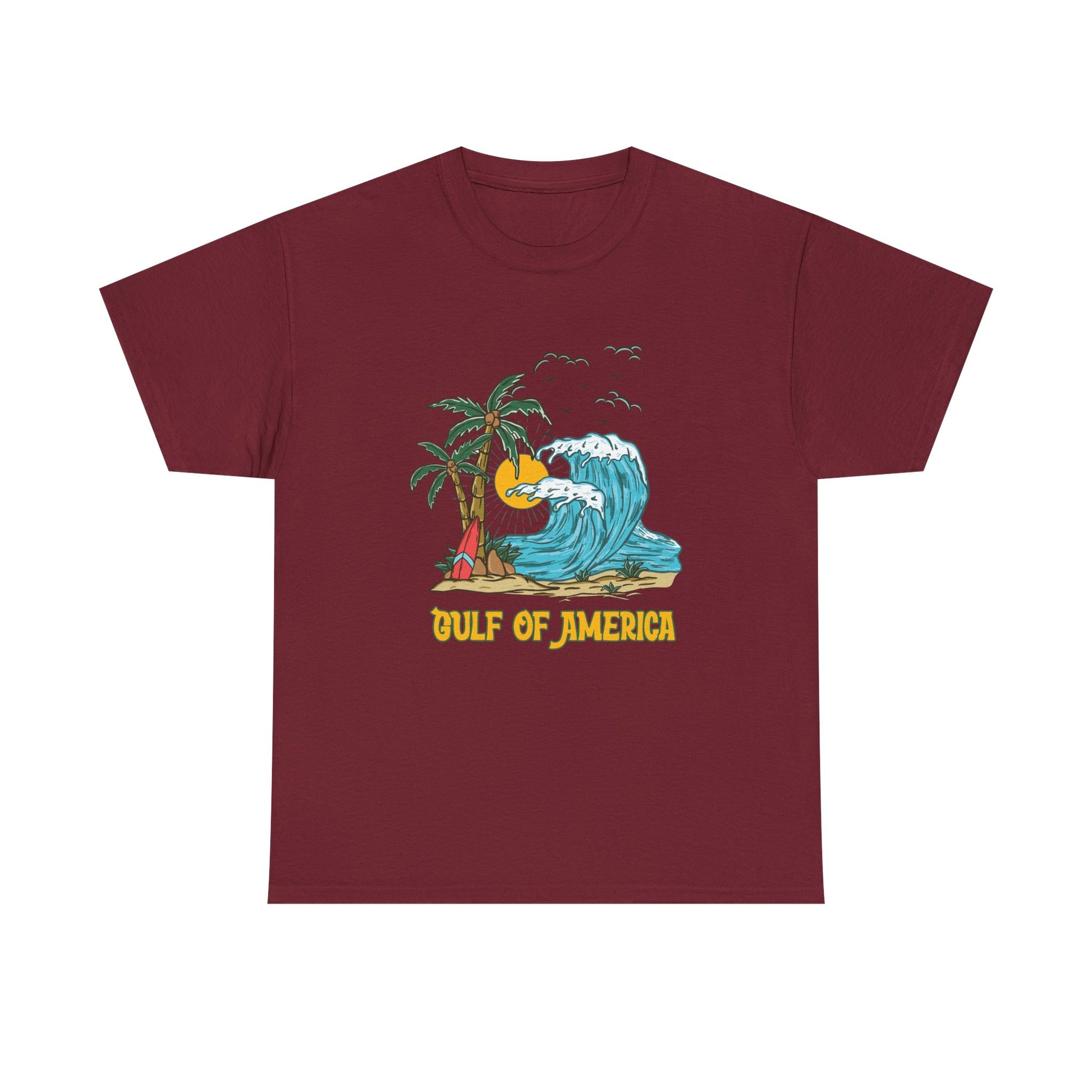 Eco-conscious Gulf of America shirt made from 100% soft U.S. cotton
