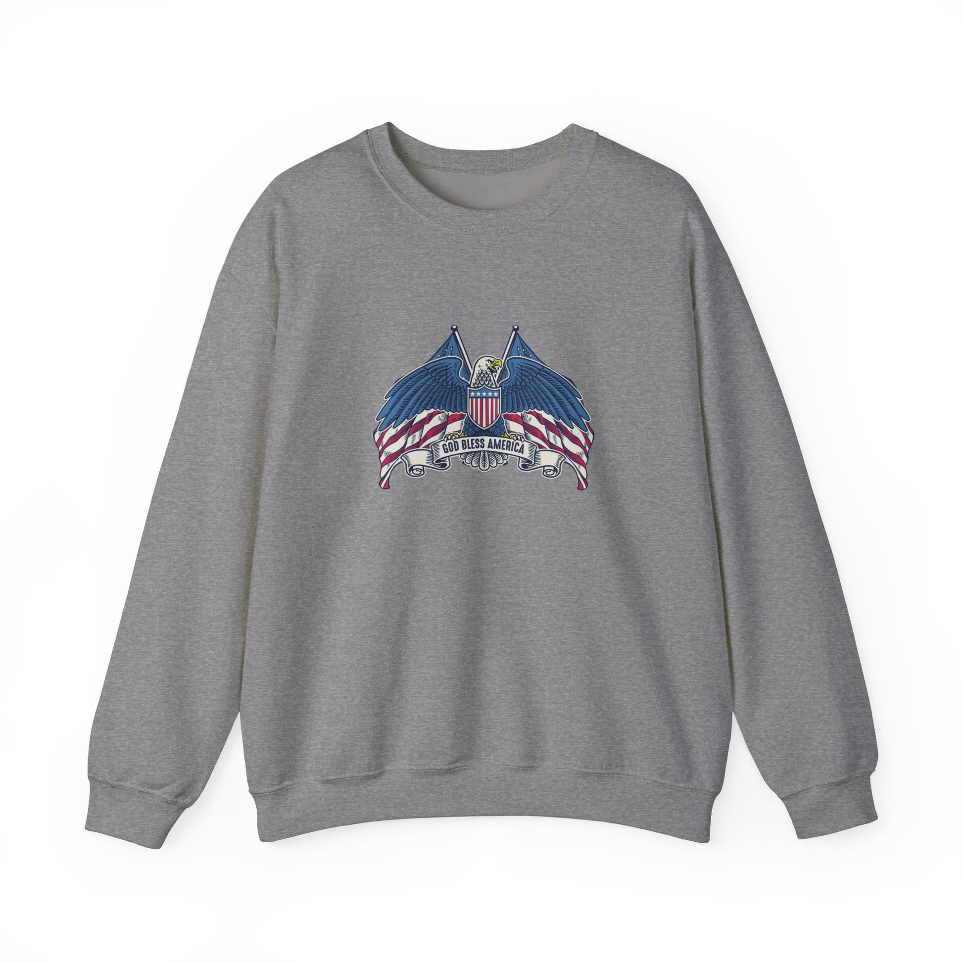God Bless America hoodie sweatshirt with vintage design and soft fabric