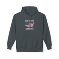 God Bless America hoodies shirt with soft fleece and patriotic vibe