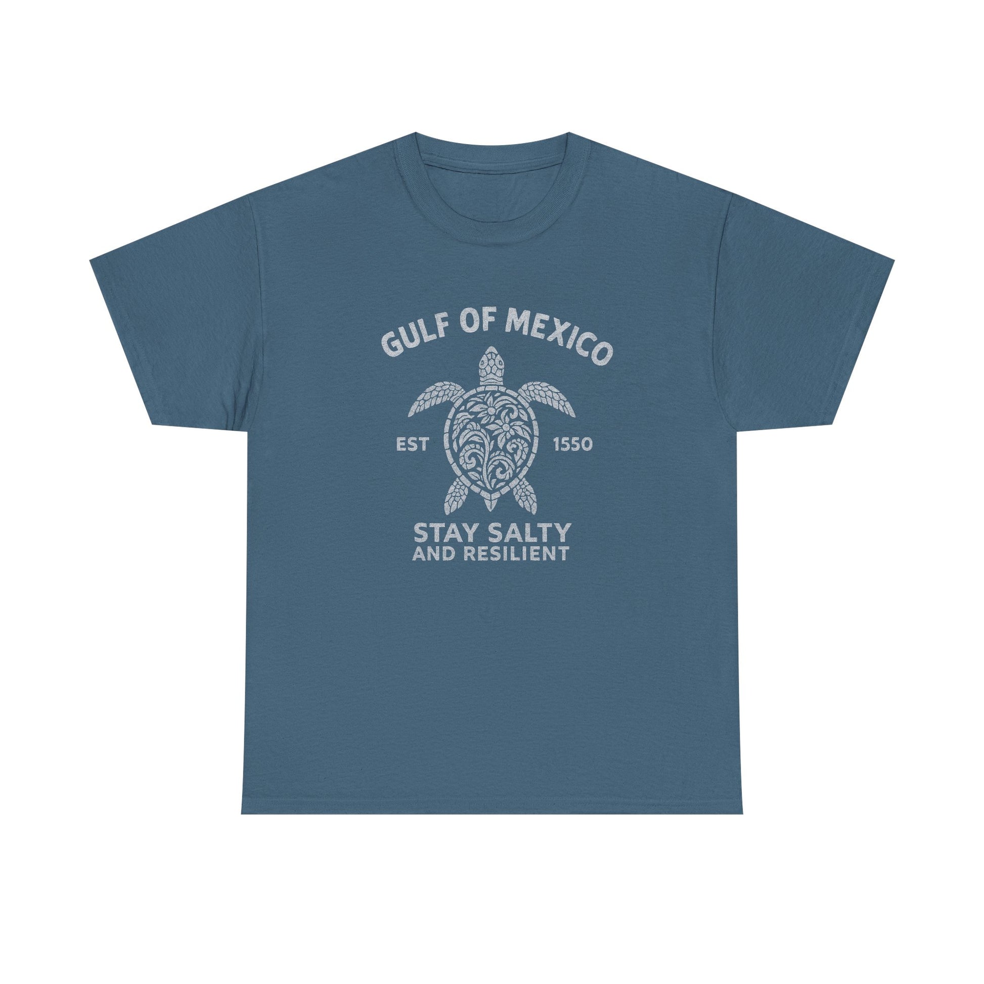 Gulf of Mexico turtle shirt with nautical design – perfect for sea lovers