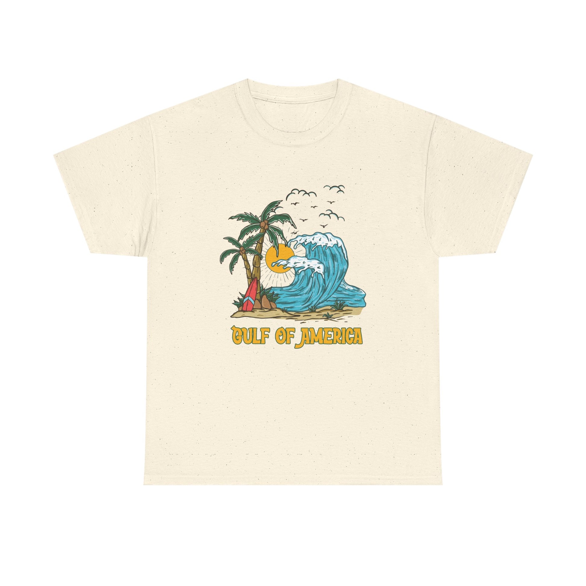 Gulf t shirt styled for beachwear, casual vacations, and everyday use