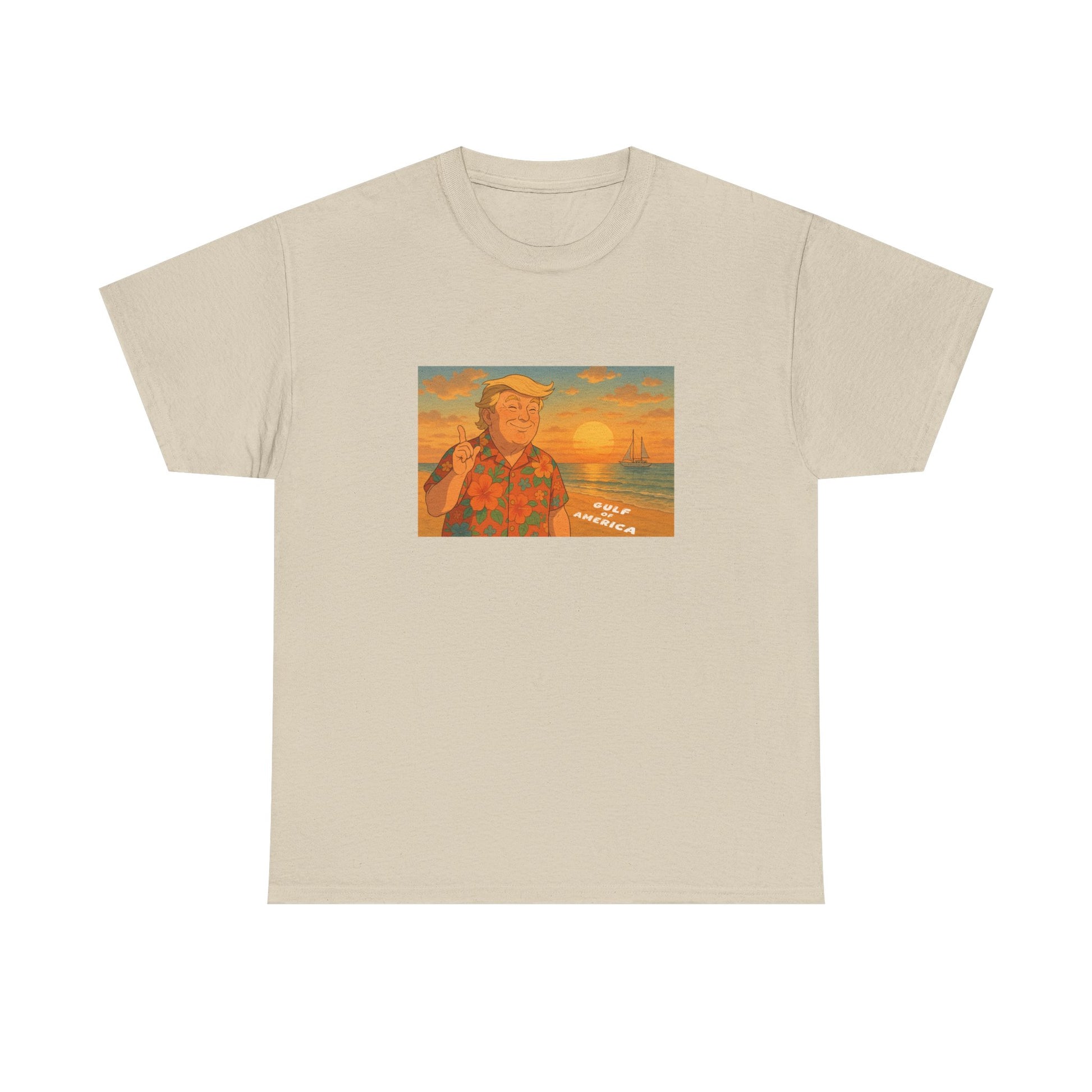 Gulf t shirt featuring retro beach design – casual summer look