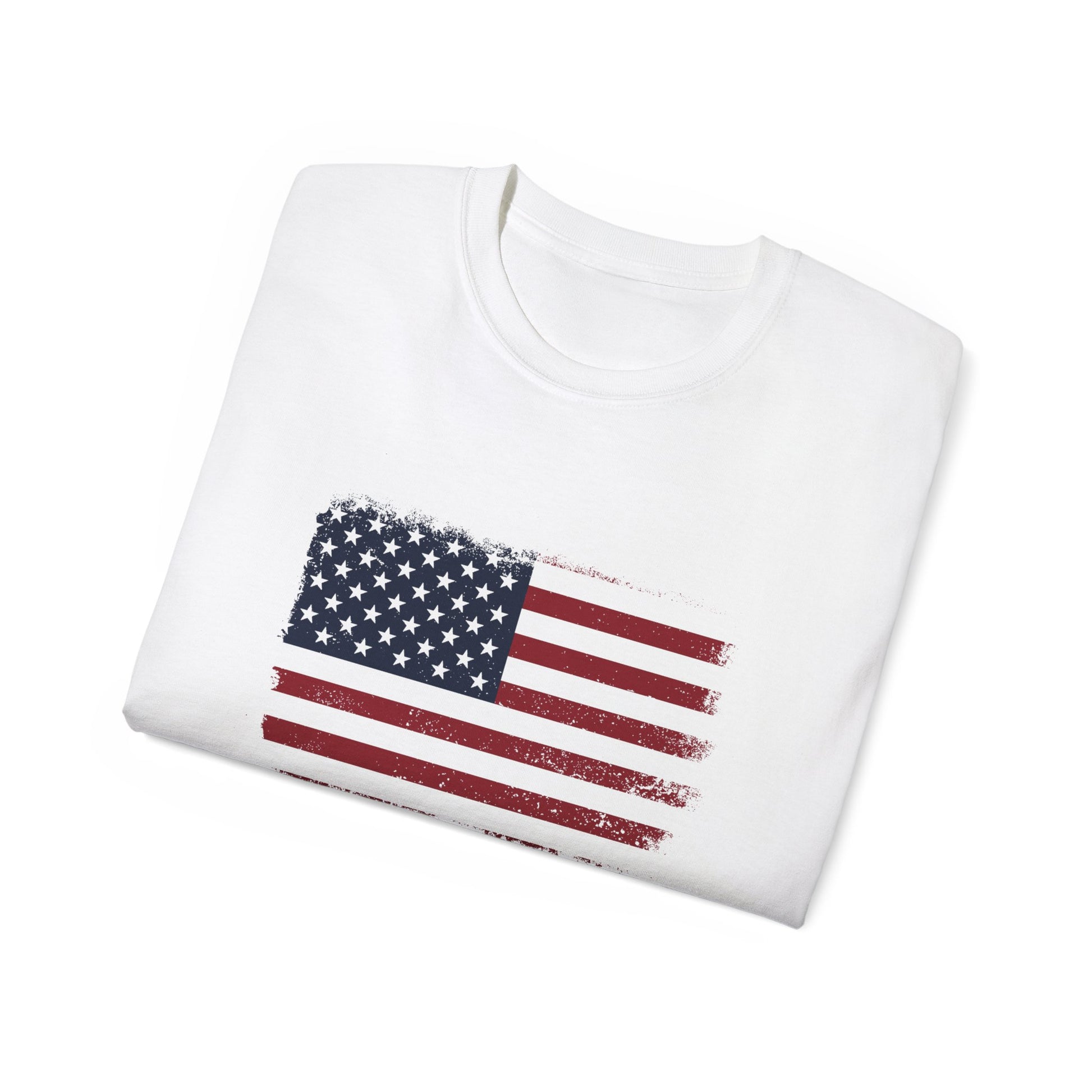 Patriotic American flag shirt for men and women – casual and timeless