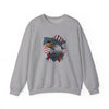 Patriotic American Flag sweatshirt for cozy, casual patriotic wear