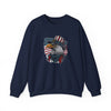 Patriotic eagle sweatshirt – comfy gift idea for USA lovers