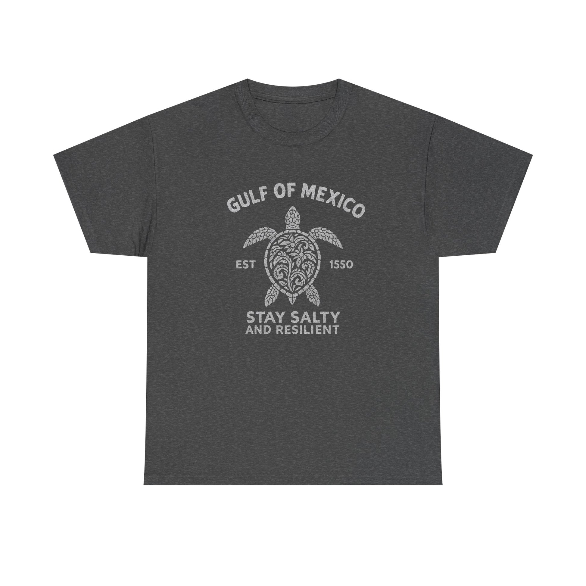 The Gulf of Mexico shirt with turtle print and relaxed fit for casual style