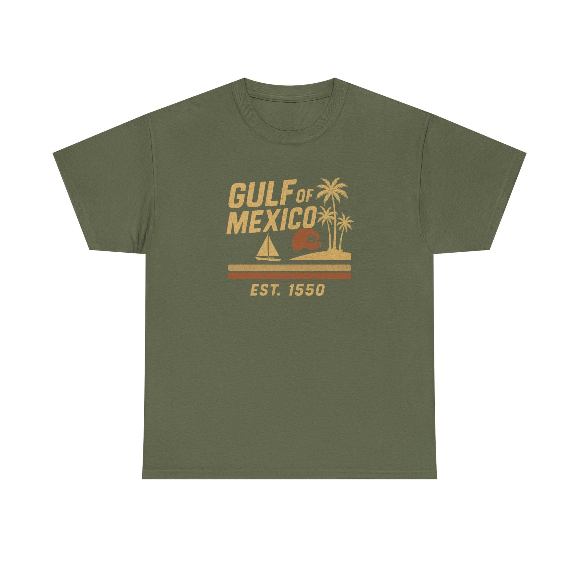 Turtle shirt with Gulf of Mexico design – coastal-themed spring outfit