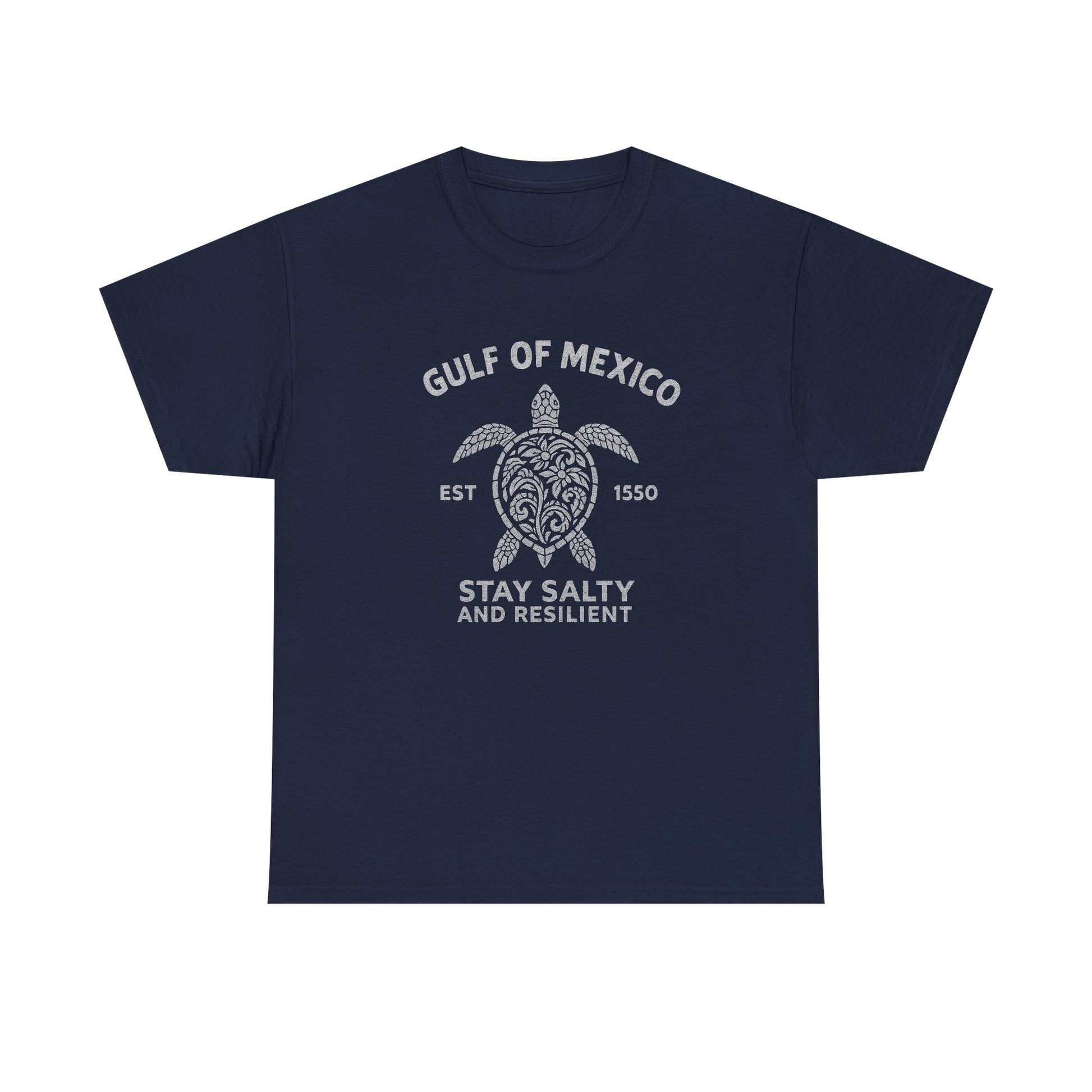 Unisex Gulf Coast shirt with salty vibes – beach-ready vacation top