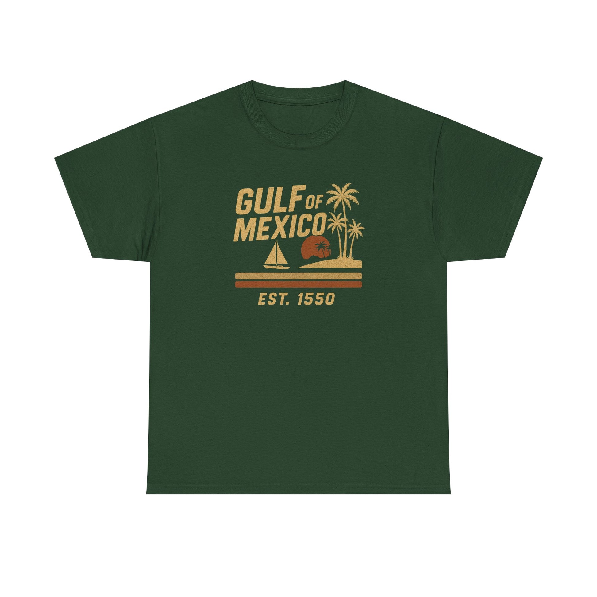 Unisex Gulf of Mexico shirt – retro beach style tee for summer adventures