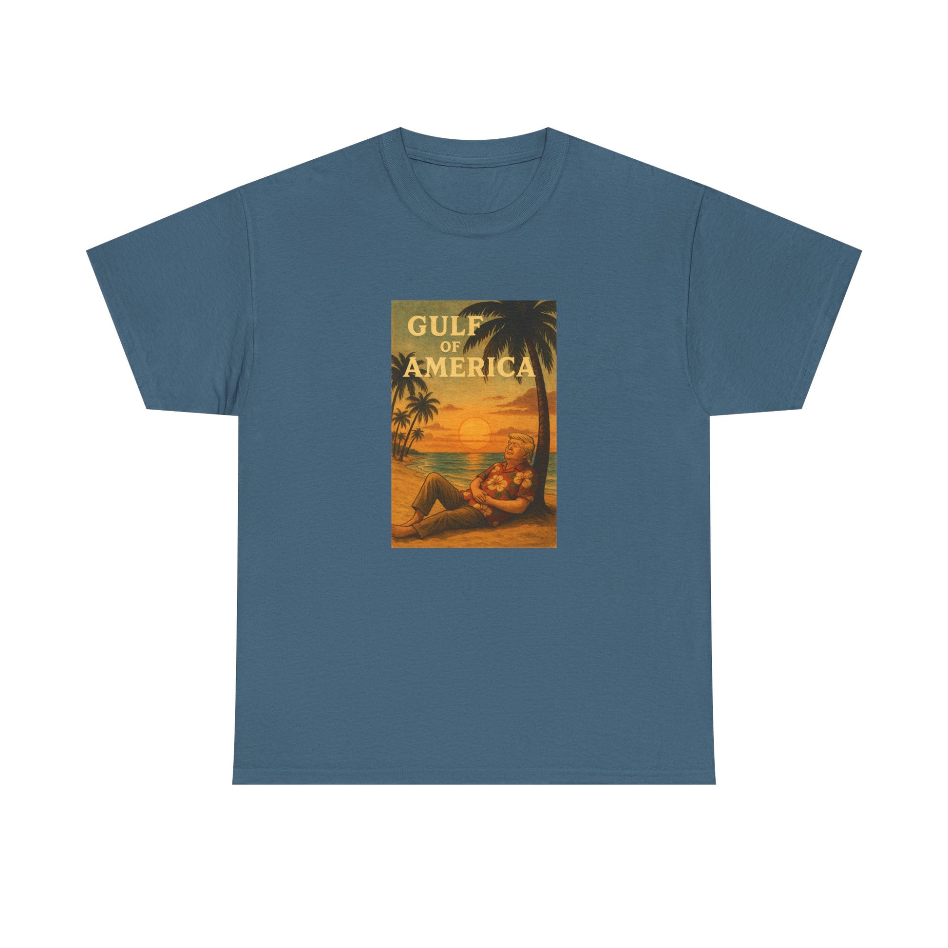 Unisex Gulf t shirt with Trump 2025 vibe – patriotic and comfortable